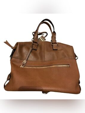moda Luxe Leather & Suede crossbody